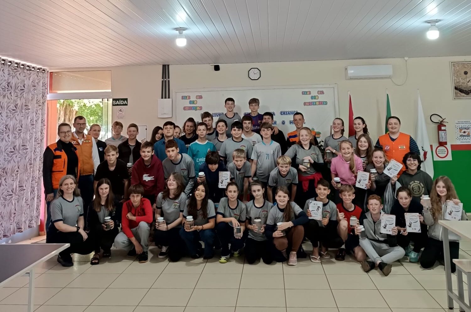 Coordenador da Defesa Civil faz série de palestras para alunos do Extremo Oeste