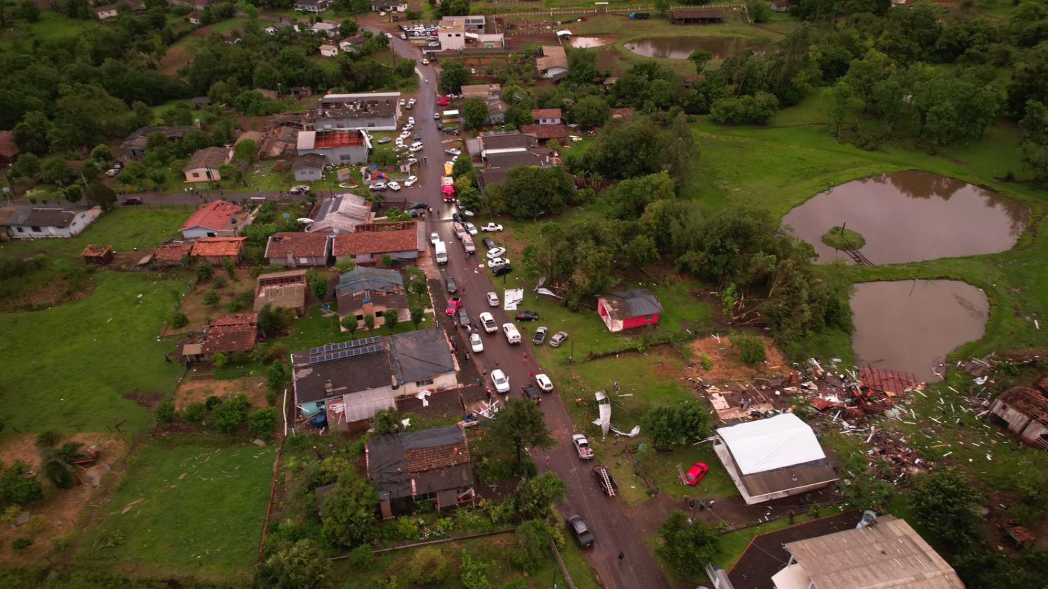 Proteção e Defesa Civil confirma ocorrência de três tornados em Santa Catarina