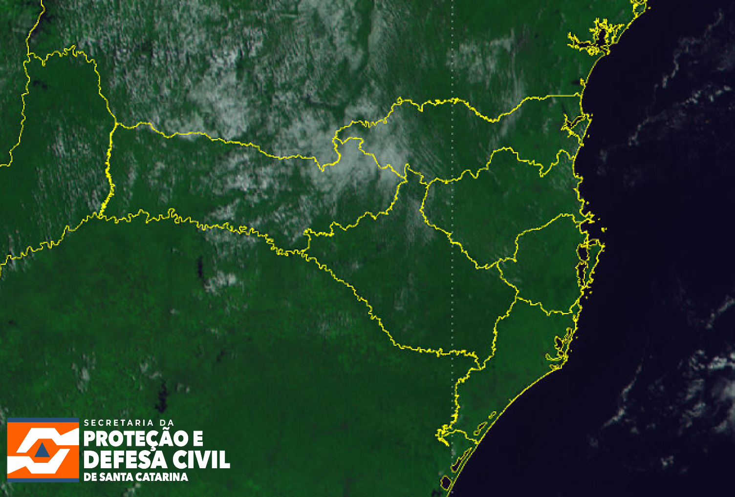 Monitoramento Meteorológico SDC/SC 21/03 11:25