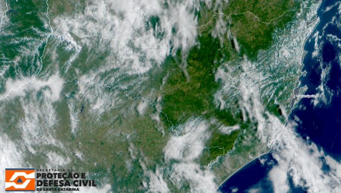Monitoramento Meteorológico SDC/SC 25/03 10:38