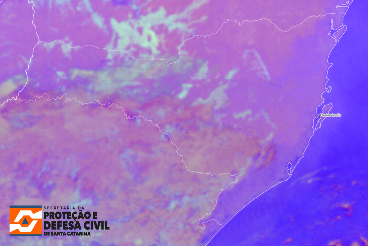 Monitoramento Meteorológico SDC/SC 09/04 06:00