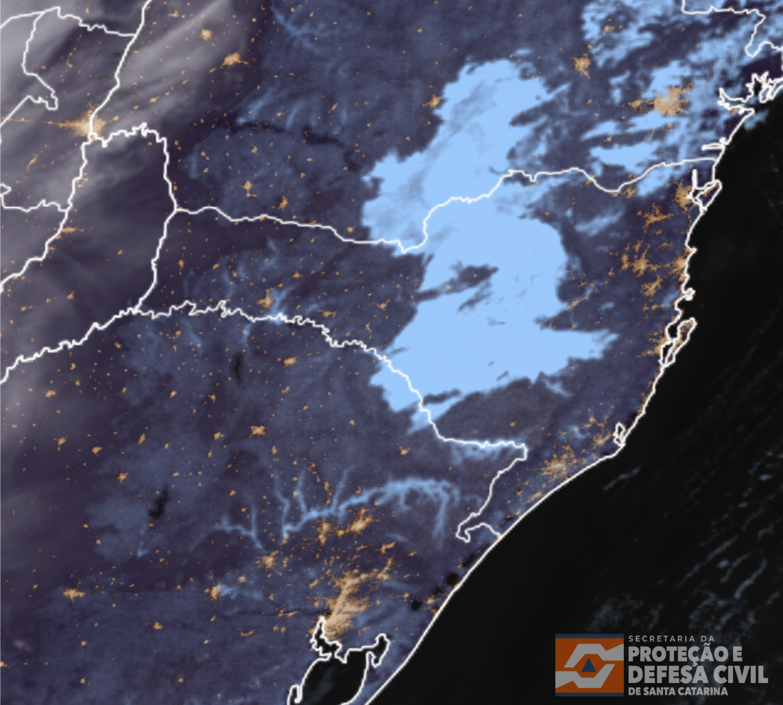 Monitoramento Meteorológico SDC/SC 20/04 05:15
