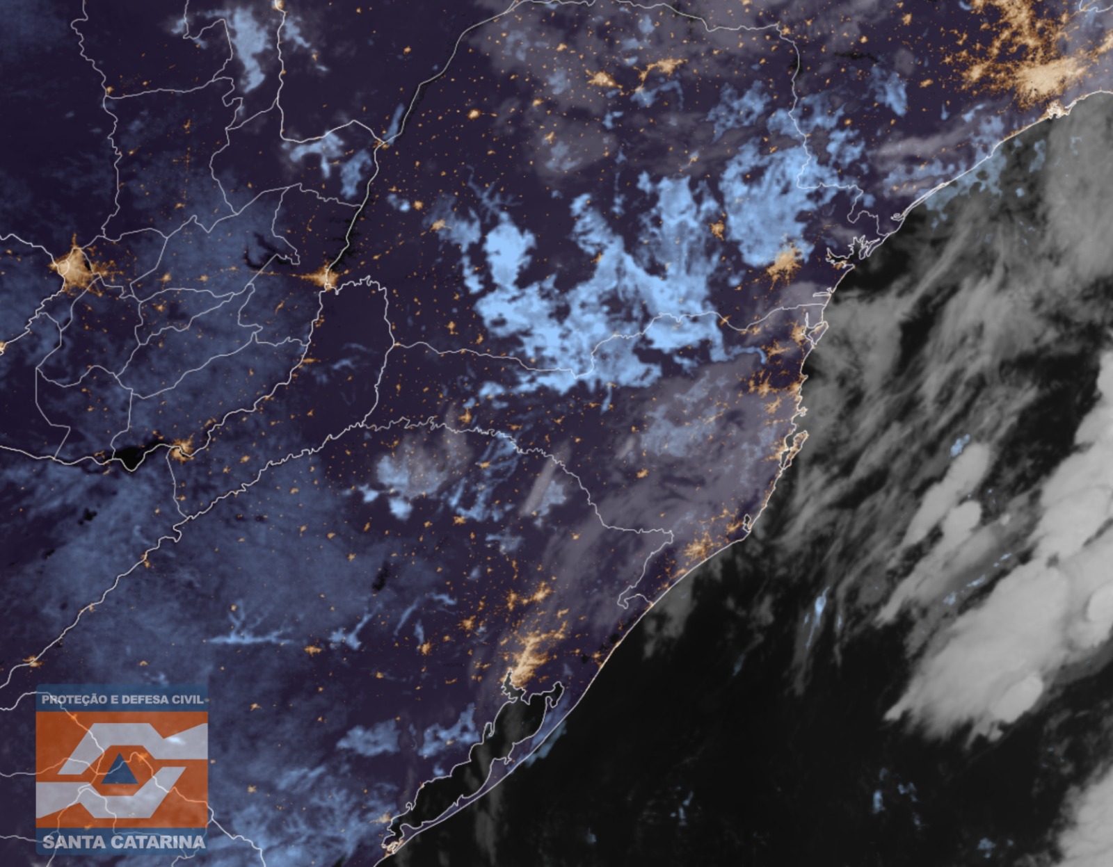 Monitoramento Meteorológico SDC/SC 02/04 05:30