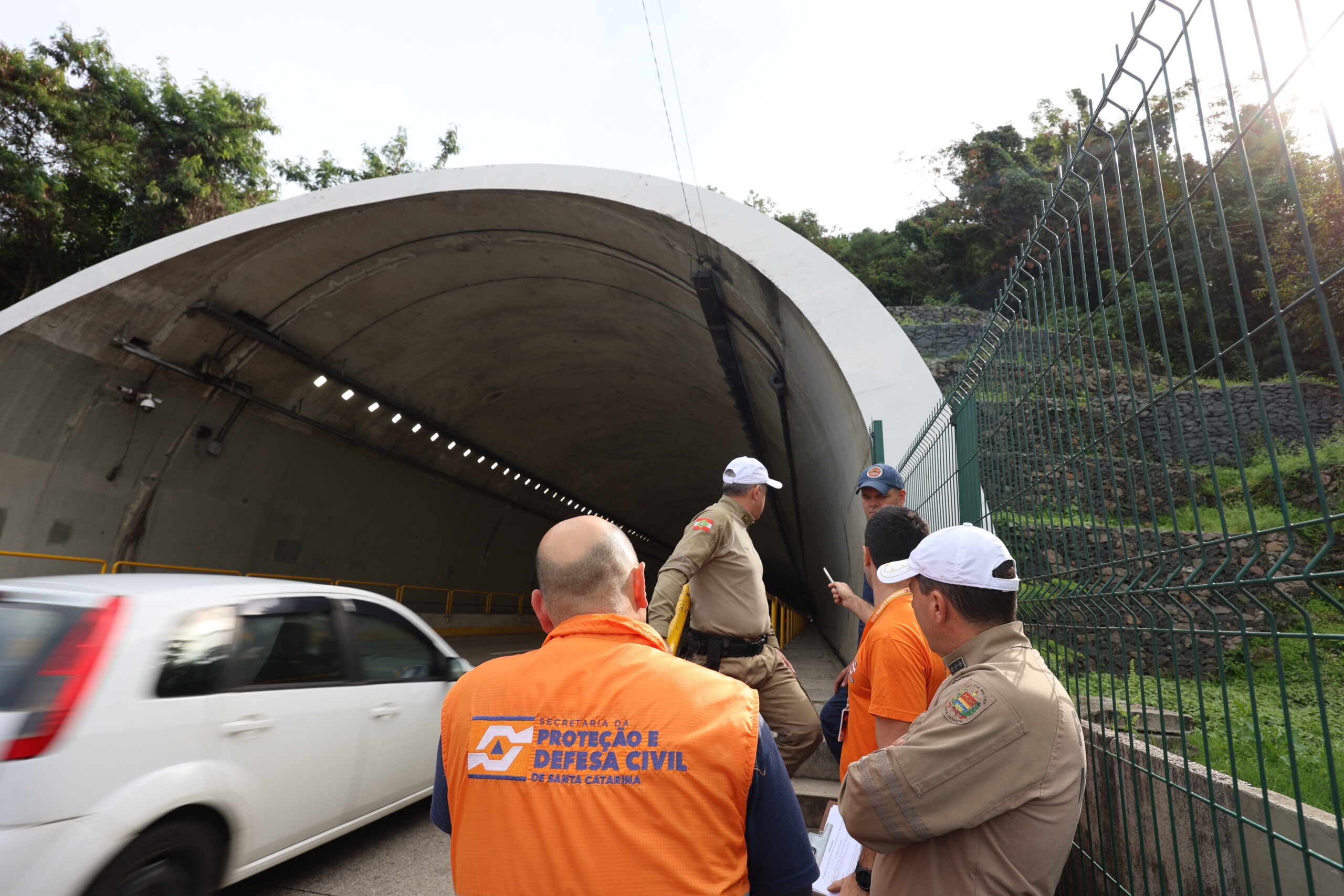 Defesa Civil organiza simulado de acidente com produto perigoso no Túnel Antonieta de Barros nesta quinta-feira