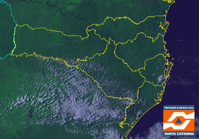 Monitoramento Meteorológico DC/SC 21/08 17:00